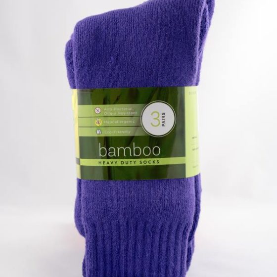 WOMEN'S THICK BAMBOO SOCKS 3 PAIR PACK Perth Bamboo